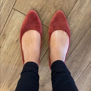 Red Velvet Flats